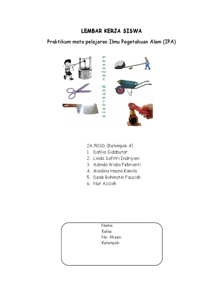LKS Pesawat Sederhana.. | PDF