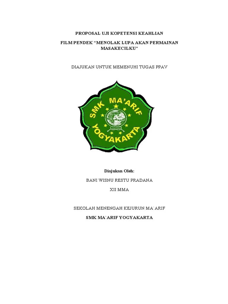 PROPOSAL UJI KOPETENSI KEAHLIAN BANI | PDF