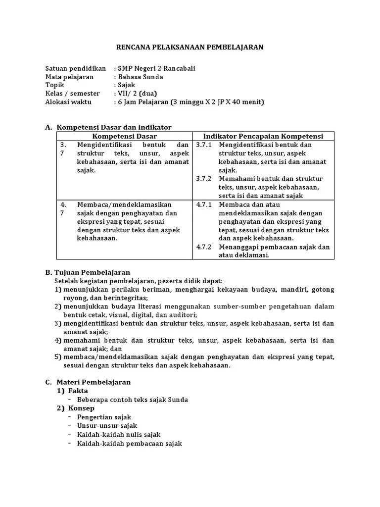 07. RPP Sajak.docx | PDF