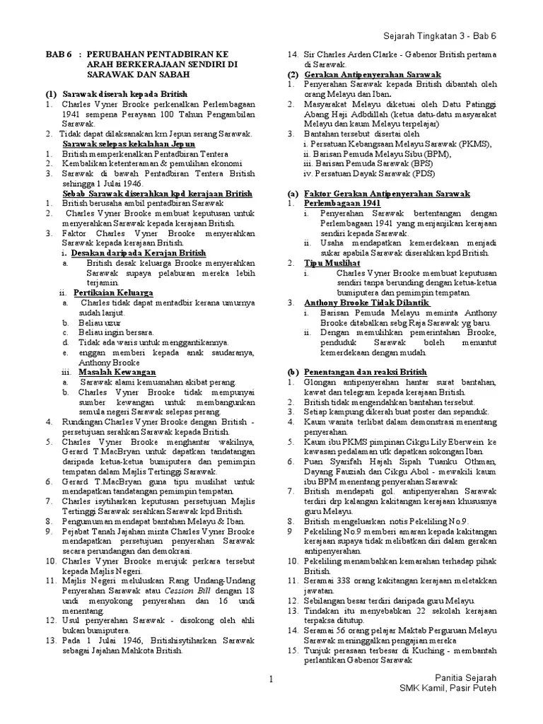 Kertas 3 sejarah tingkatan 5 bab 9. Contoh Jawapan Soalan Kbat Sejarah Tingkatan 3 Perak