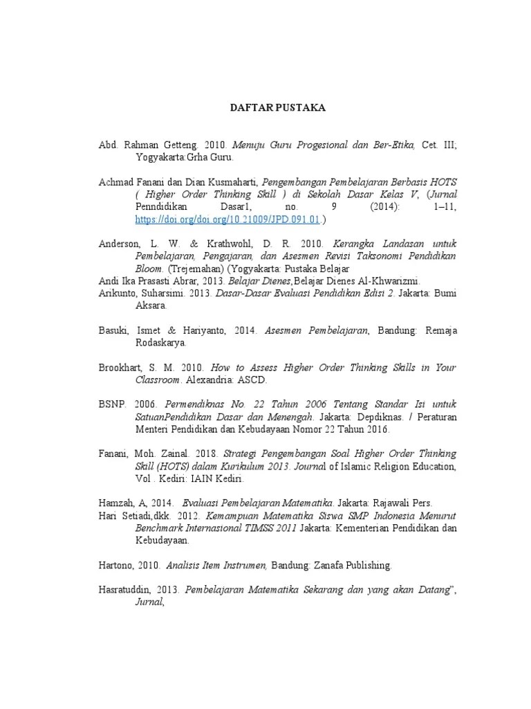 Kepala sekolah dalam melaksanakan supervisi akademik . Daftar Pustaka Pdf