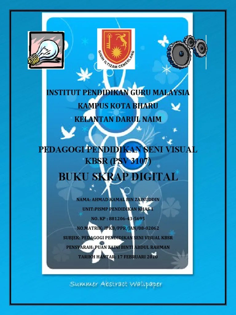 Pusat internet malaysia taman jaya kemayan. Muka Depan Buku Skrap 2 Pdf
