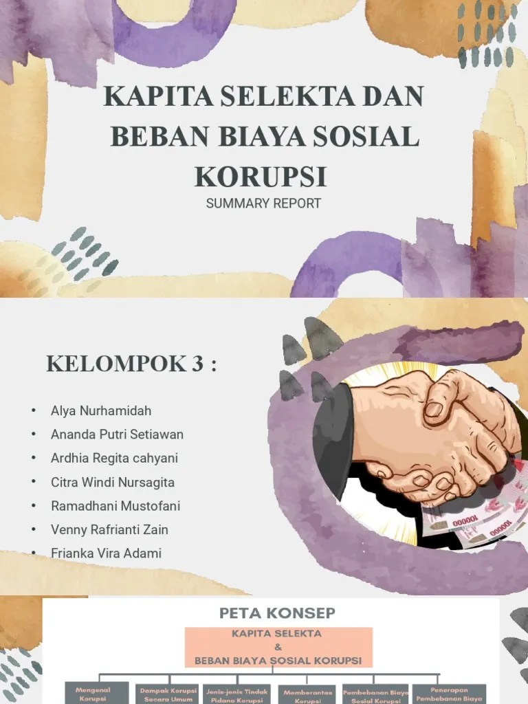 Biaya Eksplisit Korupsi - 2 : Biaya eksplisit korupsi merupakan biaya riil yang keluar sebagai biaya antisipasi, biaya reaksi dan biaya akibat dari sebuah kejahatan korupsi, yang dapat dihitung secara langsung.