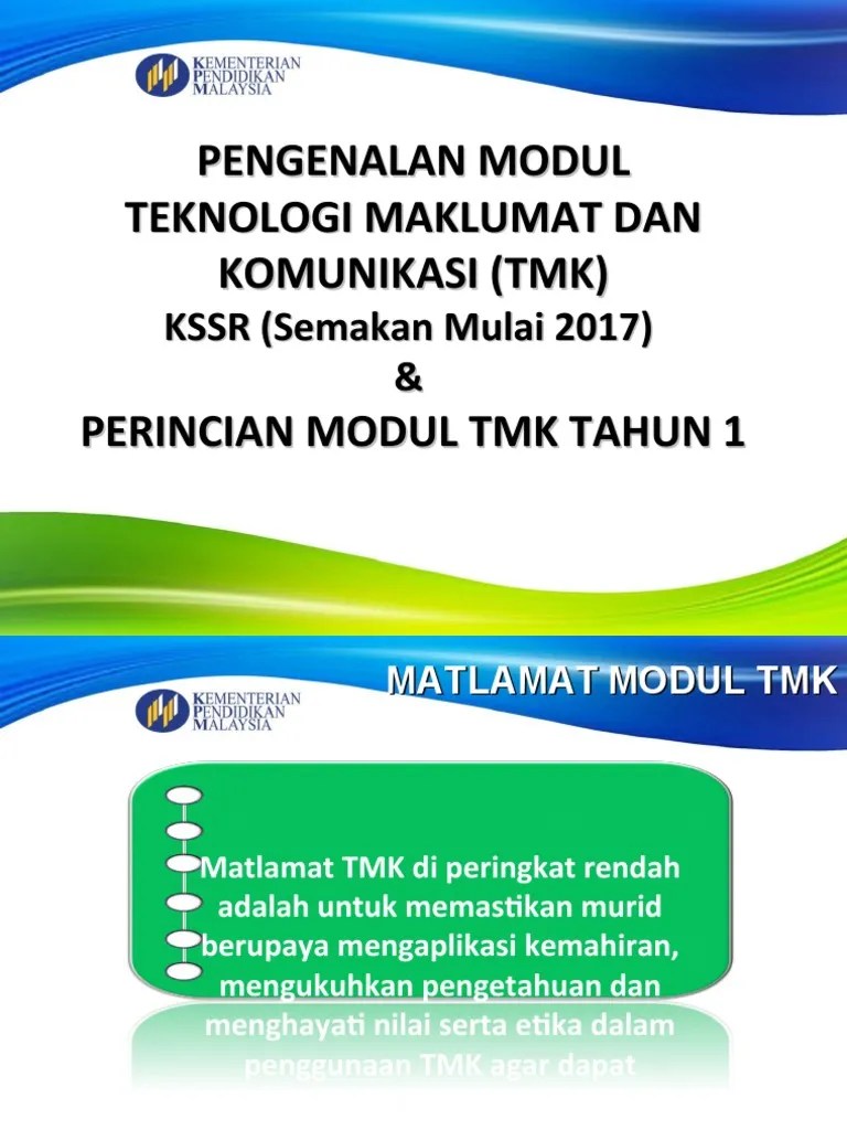 Text of modul pengajaran tmk tahun 1. Sesi 4 5 6 Pengenalan Kpd Modul Tmk Pdf