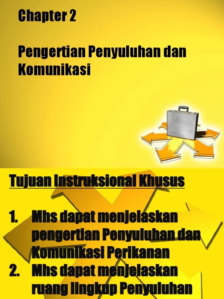 Slide Perkuliahan Penyuluhan Dan Perikanan | PDF