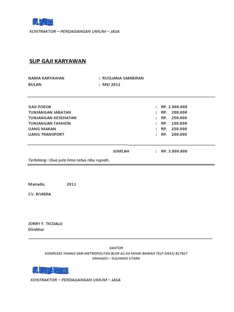 Template slip gaji malaysia v1 00 payslip pinterest. Contoh Slip Gaji Malaysia Excel Contoh Surat