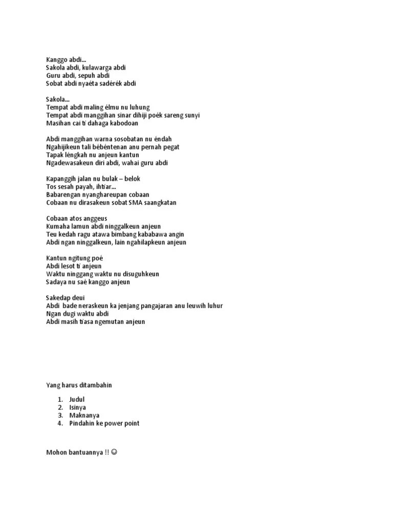 Kumpulan contoh puisi bahasa sunda yang pendek tentang guru … kumpulan puisi dan unsur intrinsiknya contoh puisi sunda tentang pendidikan . Sajak B Sunda