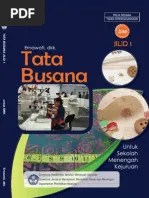Tata Busana Jilid 1 | PDF