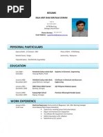 Resume ini khas buat pelajar yang ingin menjalani latihan industri. Contoh Resume Untuk Latihan Industri Pdf Further Education Languages