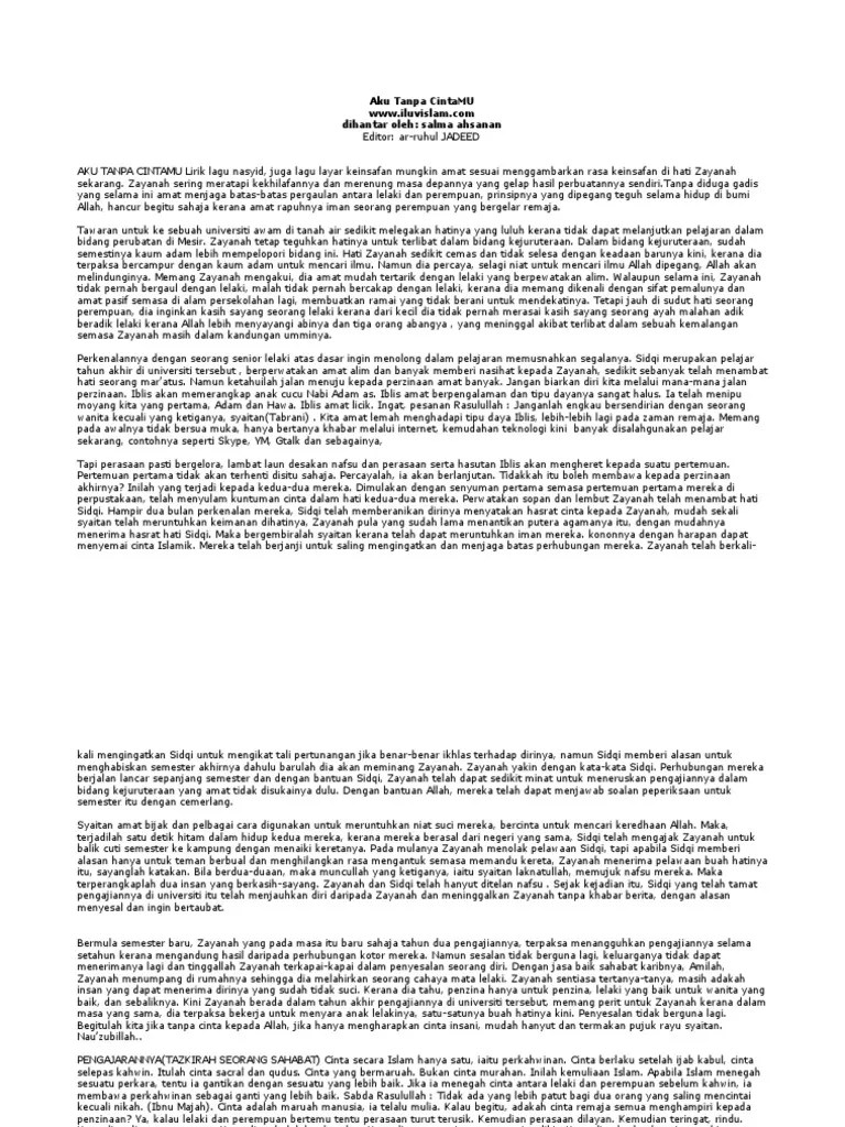 Syarikat femtech ini adalah pelopor dalam bidang kejuruteraan lendir sebagai alternatif baru untuk kontrasepsi hormon. Aku Tanpa Cintamu Pdf