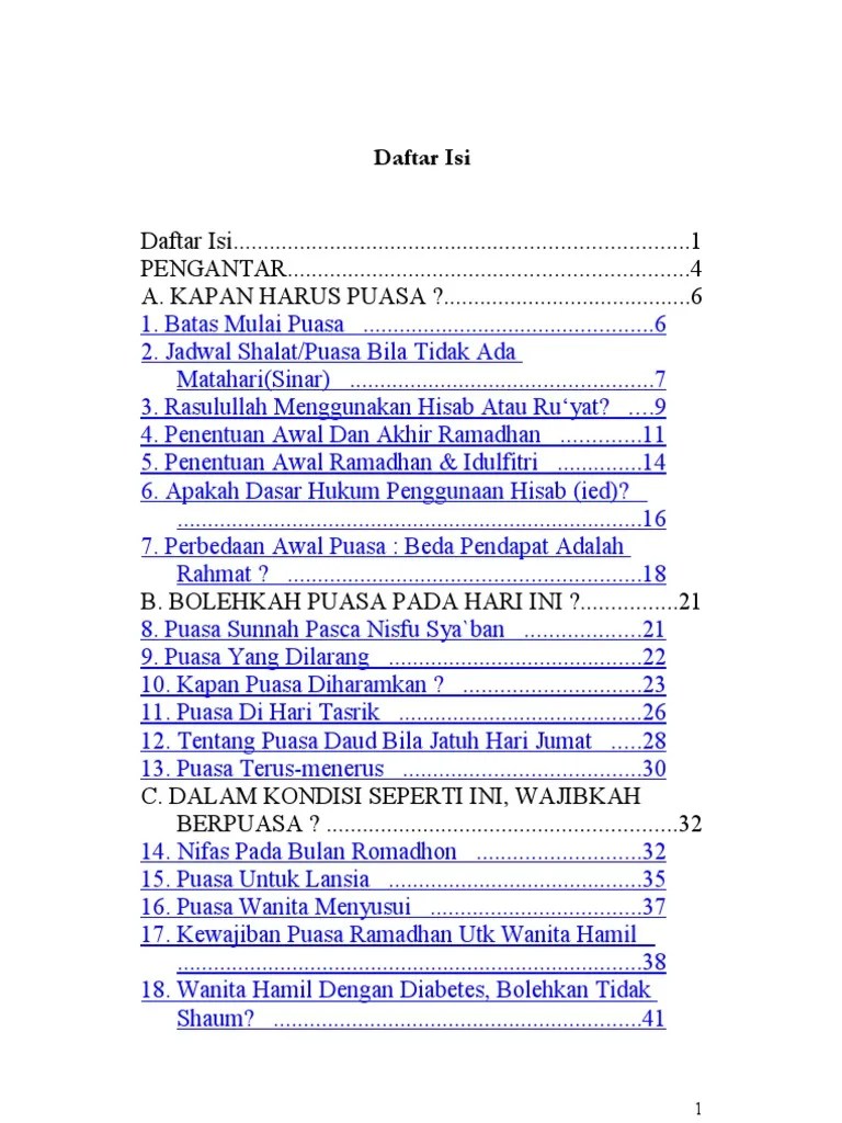 Fiqih Puasa | PDF
