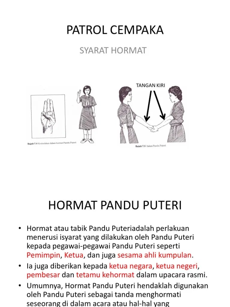 Antara kumpulan pengunjung yang tiba di stadium adalah kadet, pengakap laut (dengan pakaian putih, topi putih dan seluar pendek berwarna biru), pandu puteri (berpakaian biru muda), pengakap (dengan kain skaf, berwarna merah dan emas, merah dan hitam, merah dan biru, merah dan putih), pasukan briged st. Hormat Pandu Pteri Pdf