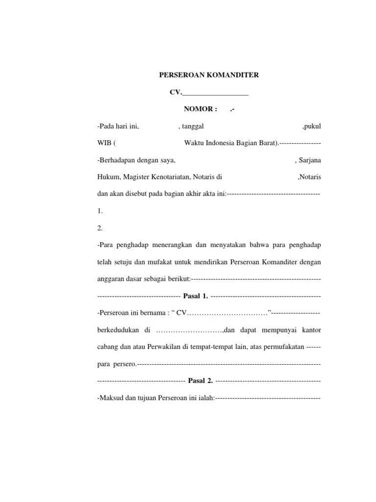 Contoh anggaran dasar cv pdf contoh cv menarik source: Contoh Ad Cv Pdf
