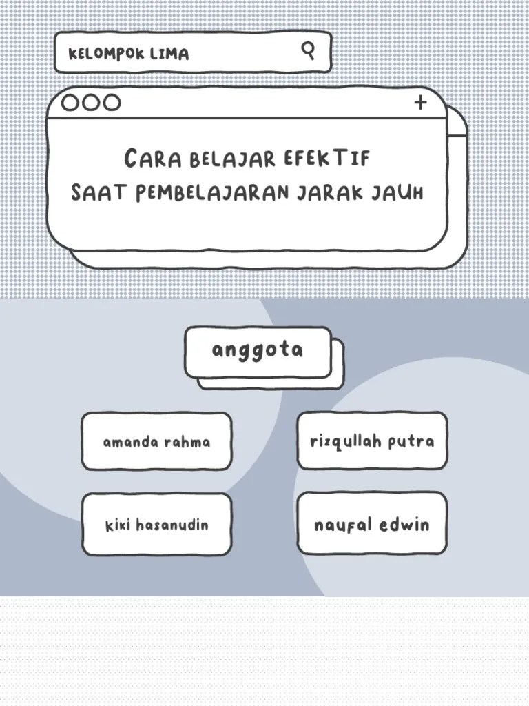 Tips Belajar Saat PJJ Biar Gak Jenuh