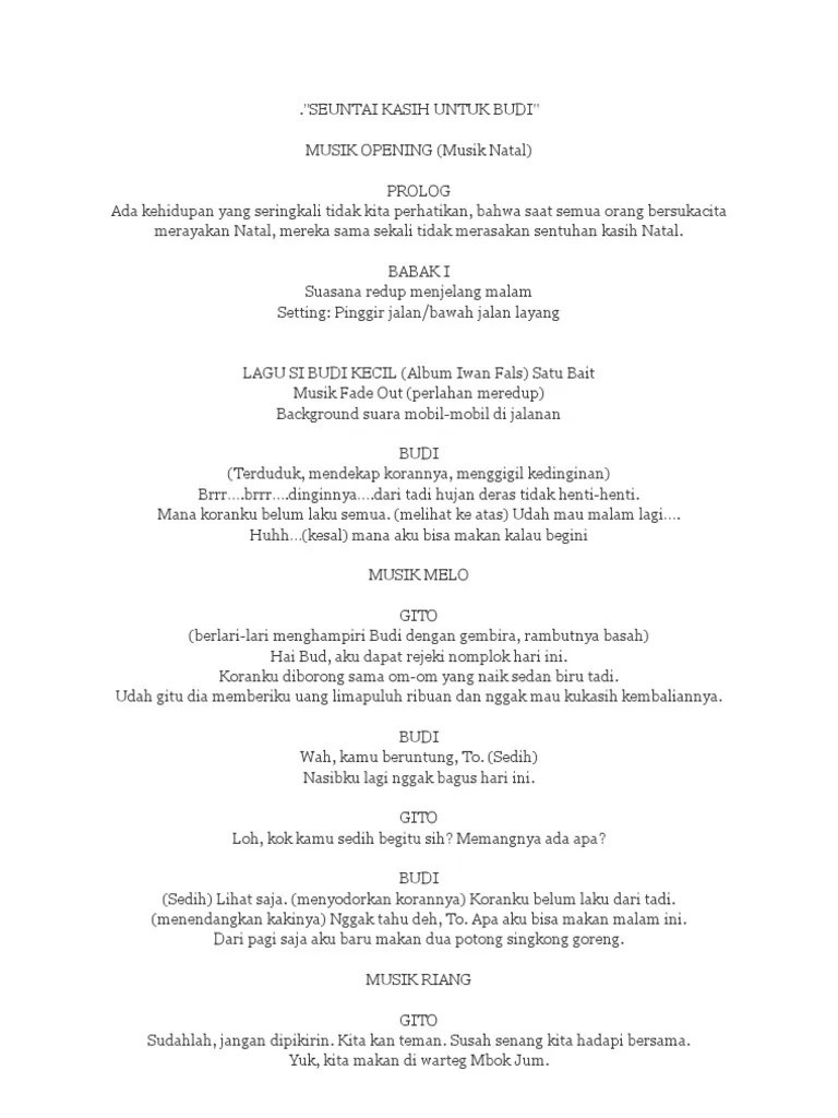 Drama Natal Sekolah Minggu | PDF