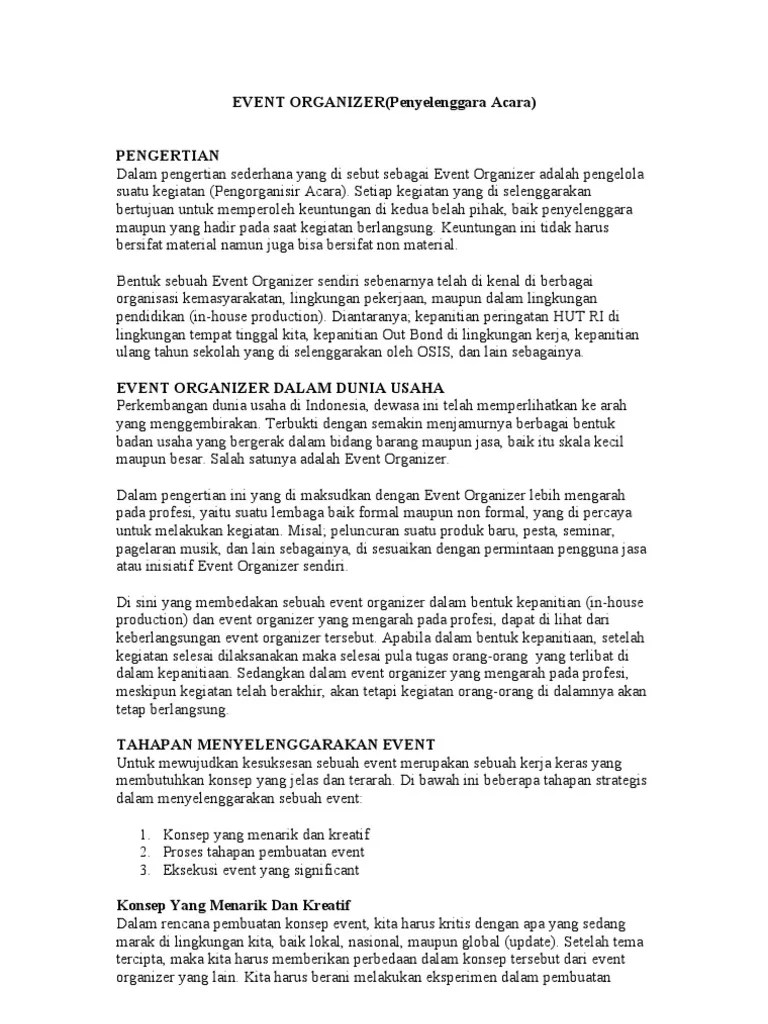 Materi Event Organizer – Python