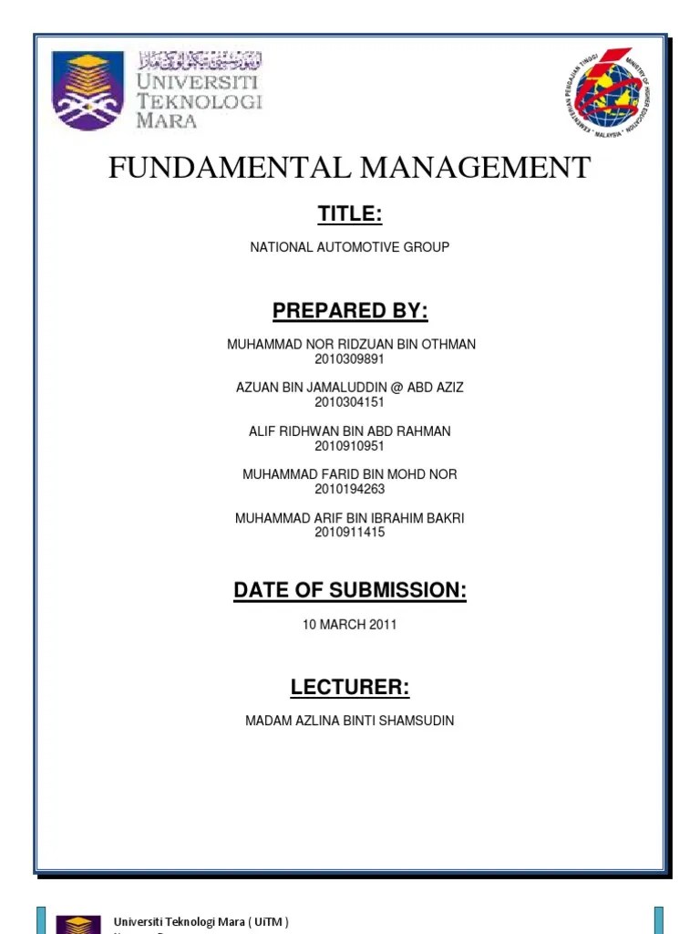 ium individual assignment cover page