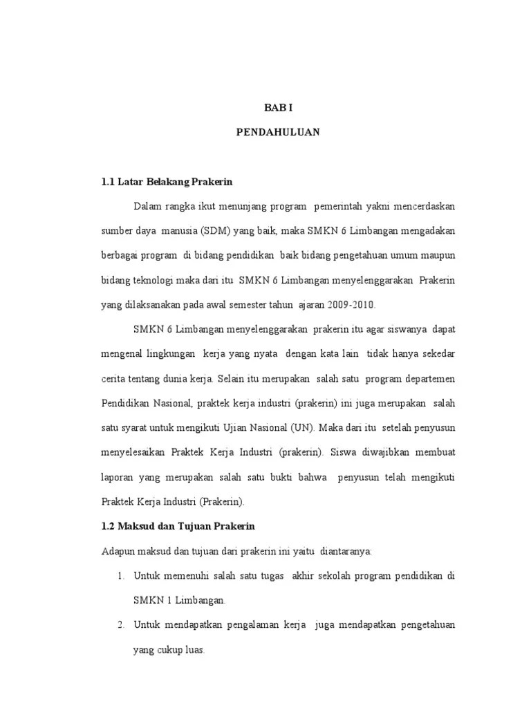 COntoh Laporan PKL Di Orbit Mandiri Komputer | PDF