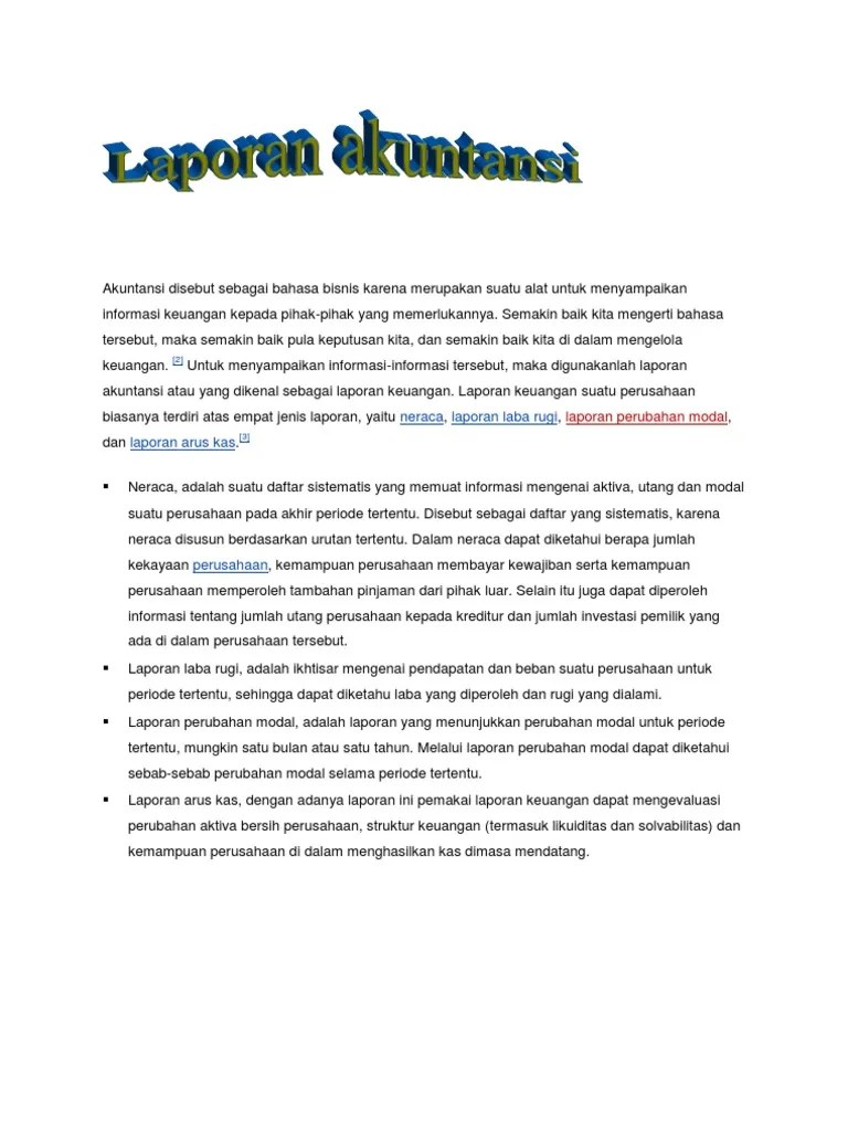 Pemakai utama informasi akuntansi keuangan adalah? Akuntansi Sering Kali Disebut Sebagai Bahasa Dunia Usaha Karena Revisi Id