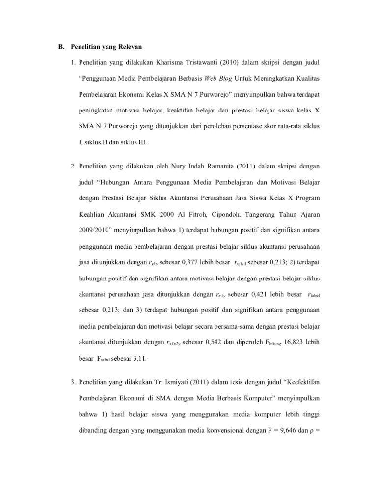 Penelitian Yang Relevan | PDF