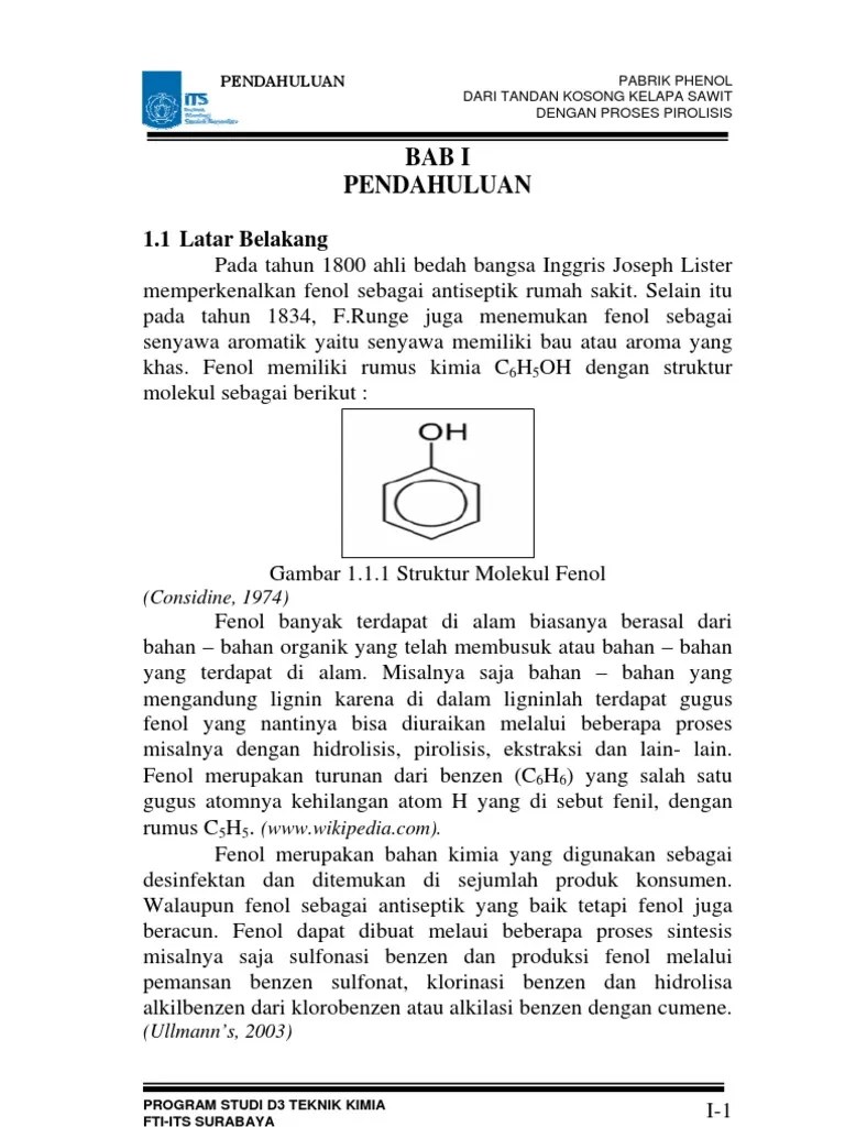 Sifat Fenol | PDF