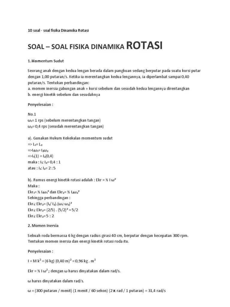 Tergantung not angka mainnya di tangga nada apa contohnya 1 d brti mainnya di tangga nada d. Soal Fisika Dan Jawaban Kelas 10 Semester 2 Pilihan Ganda