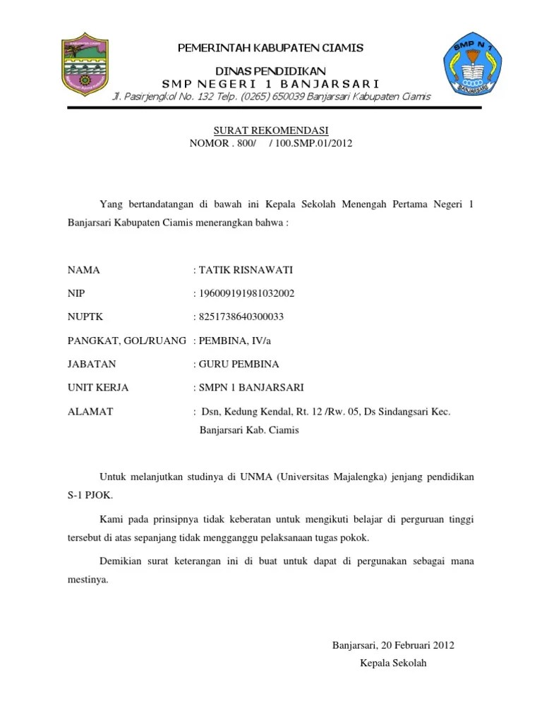 Surat keterangan kerja adalah surat yang dikeluarkan oleh sebuah. Contoh Surat Permohonan Izin Kuliah Kepada Atasan Doc Nusagates