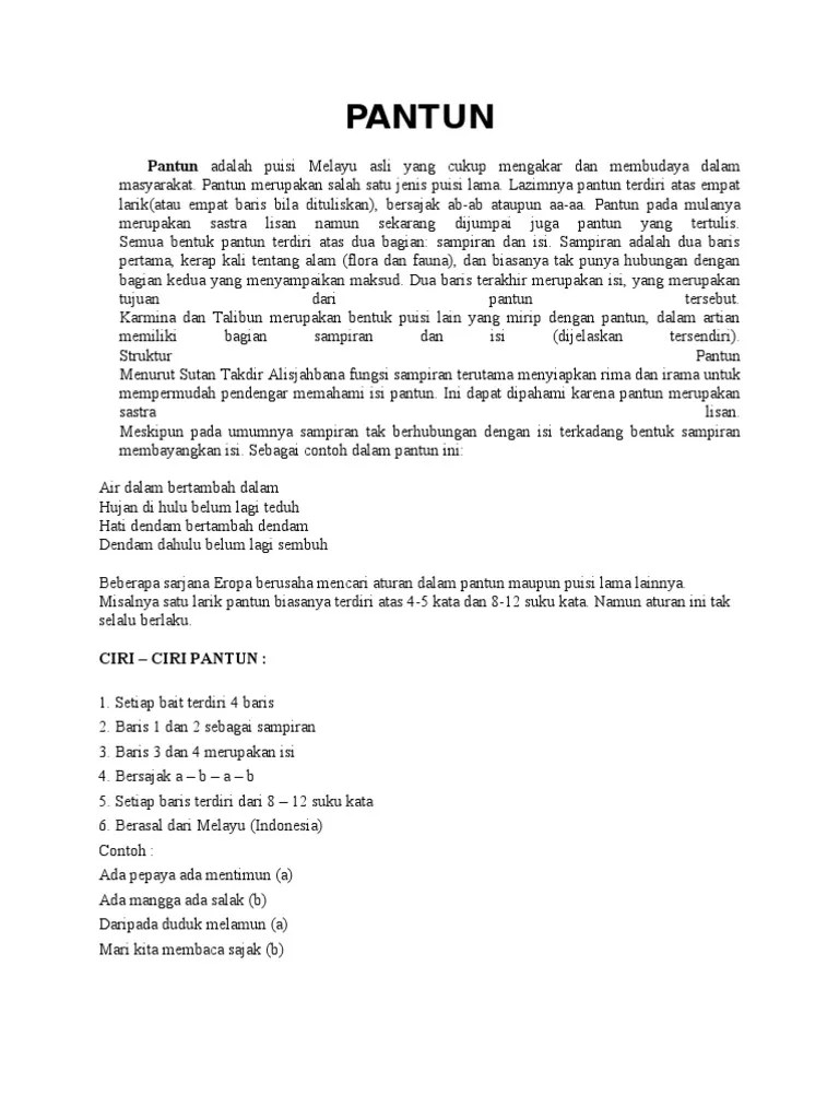 Menggambar riang di atas kertas. Pantun Jenaka Anak Sd Kelas 5 Safekey