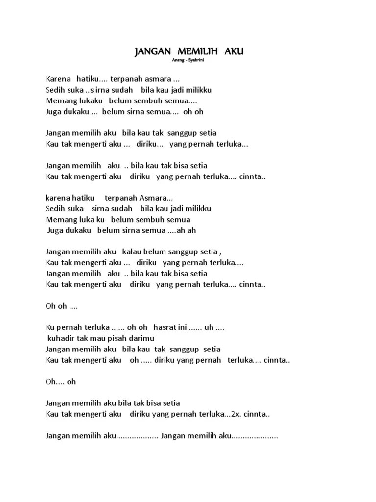 Lirik Lagu Ebes | PDF