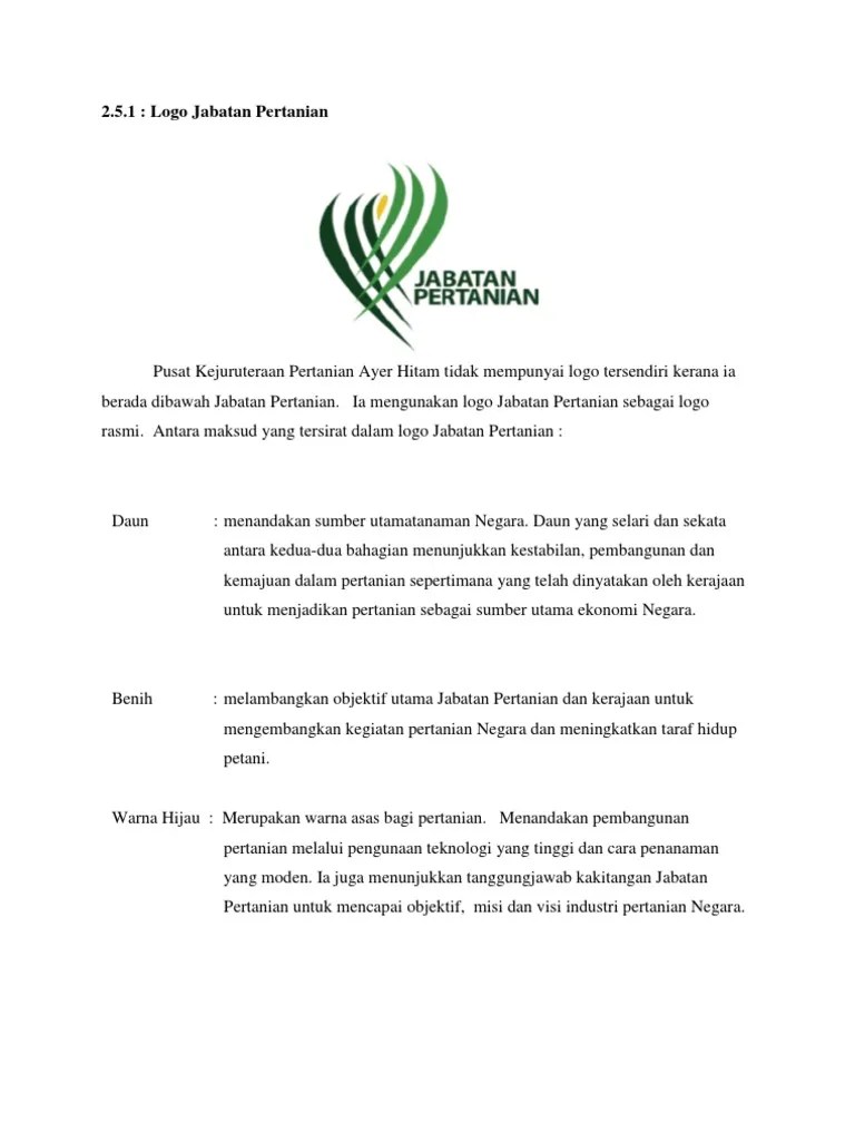 Share vector logo jabatan pertanian. Visi Misi Pdf