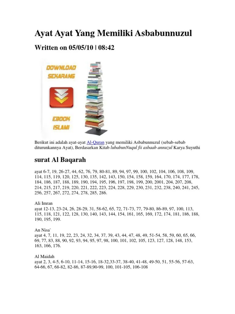 Asbabun Nuzul Surat Al Mu&rsquo;minun Ayat 29