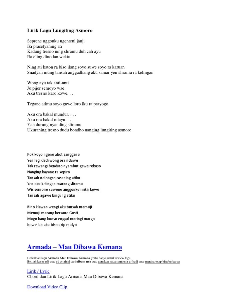 Aku Tresno Karo Kowe Nanging Kowe Tresno Dee