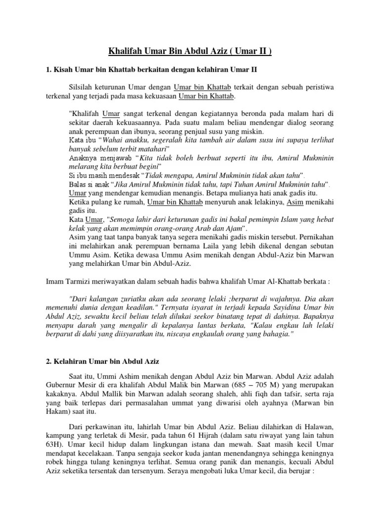 Khalifah Umar Bin Khattab Meninggal Pada Tahun - Tentang Tahun