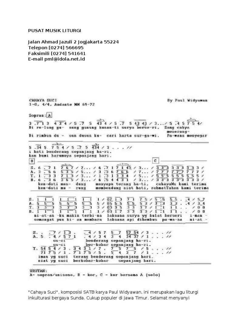 Pusat Musik Liturgi | PDF