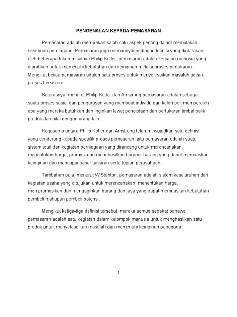 You can also bookmark this page with the url . Pengenalan Pemasaran Pdf