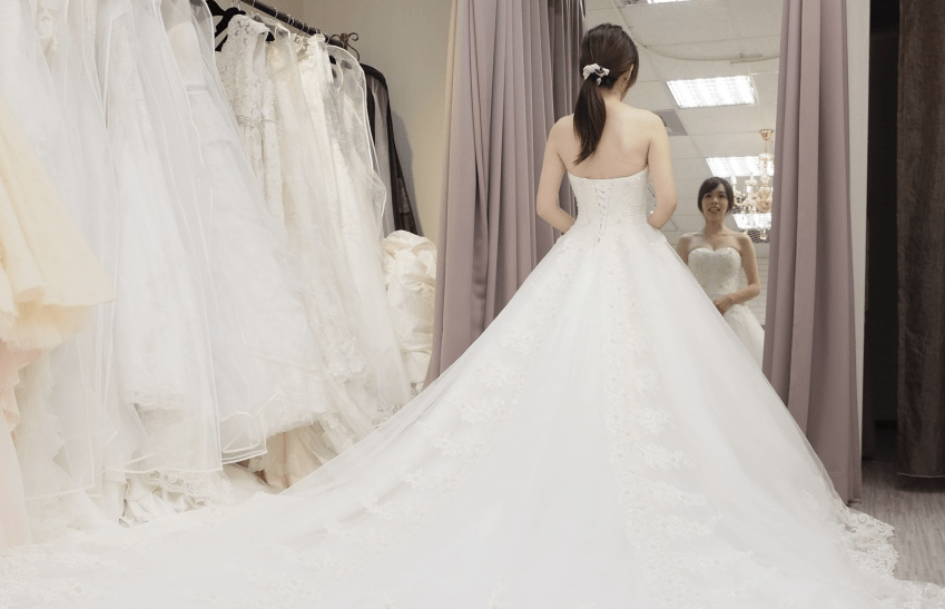 Connie Makeup Studio 新秘結婚試妝、茱茱整體造型白紗試穿