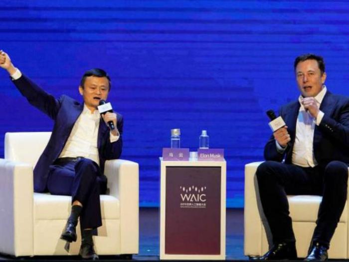 Elon musk vs jack ma net worth