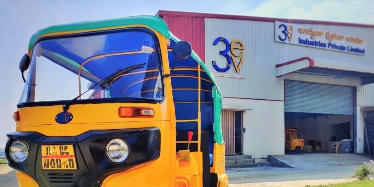 EV Startup 3ev Raises INR 120 Cr, Plans To Step Up Manufacturing Capabilities