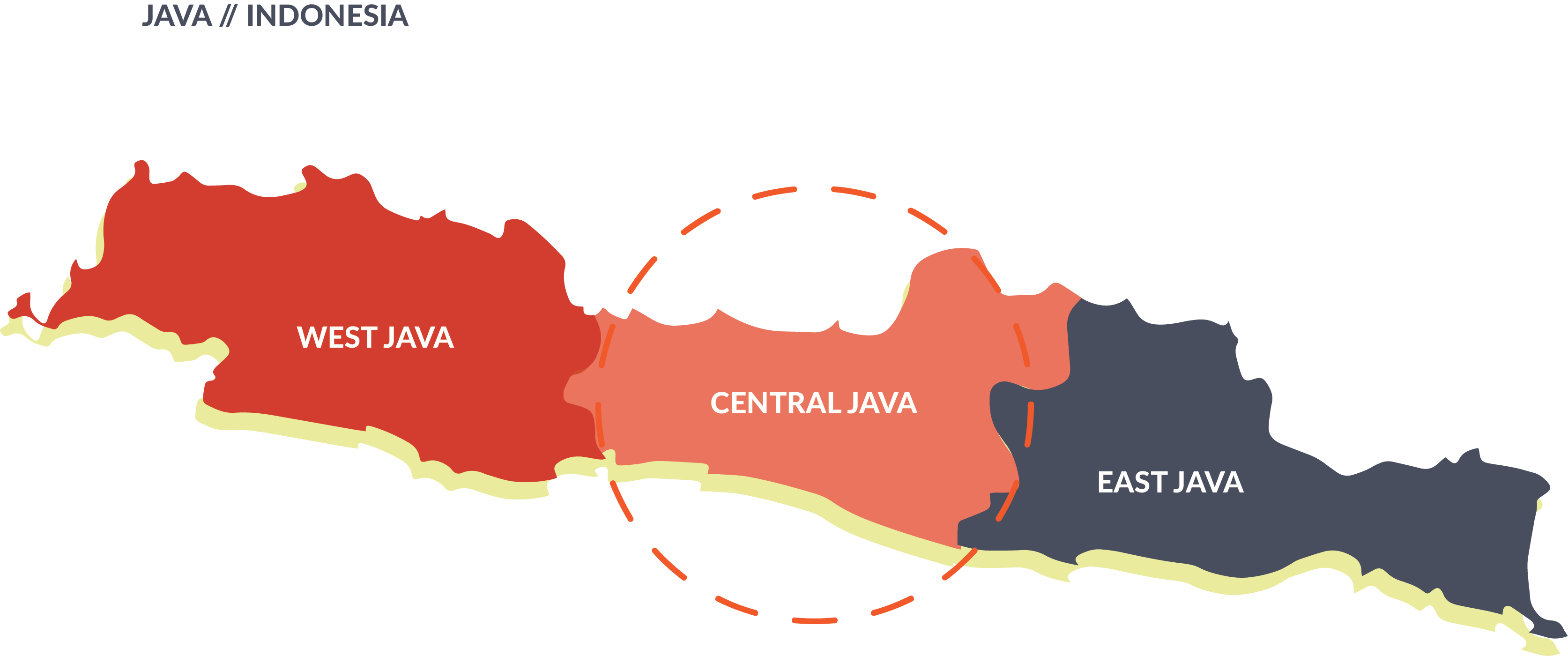 Aallah In Arabic Calligraphy With Javanese Batik Decoration