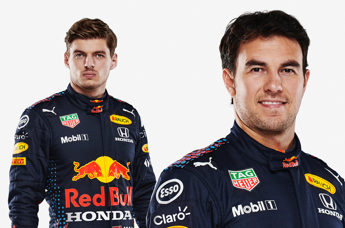 Max verstappen akan memulai balapan f1 gp meksiko dari pole position. Red Bull difunde las fotos oficiales de Checo PÃ©rez y Max Verstappen