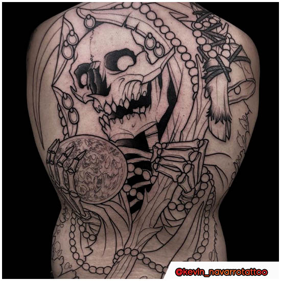 Santa Muerte Tattoo - Storia, Significati E Oltre 30 Idee Per I Tuoi Tatuaggi 550_x_550_jpg