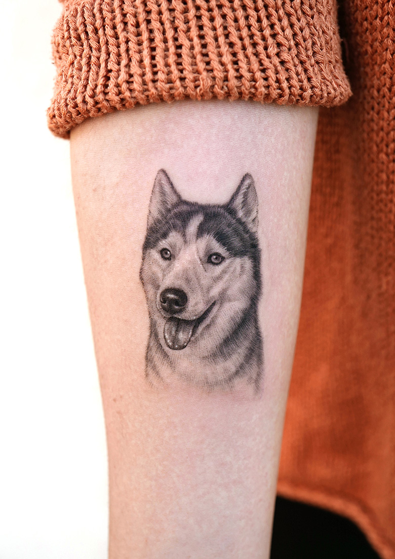 Adorable Tiny Pets Tattoos By Ria Kim | Inkppl 1103_x_780_jpg