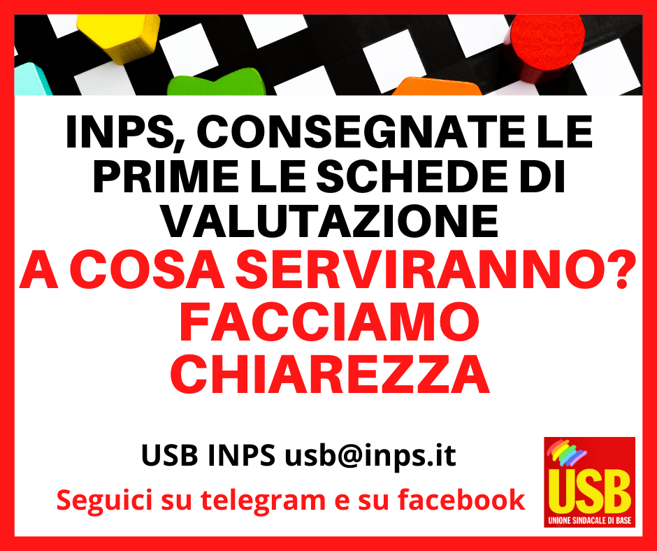 Usb Pubblico Impiego - Inps: Inps, Consegnate Le Prime Le Schede Di Valutazione A Cosa Serviranno? Facciamo Chiarezza 788_x_940_png