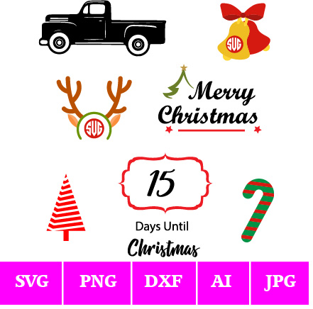From santa with love svg cut file $ 2.00 $ 0.00. Free Christmas Svg Files Insideoutlined