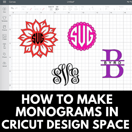Learn how to easily make a cricut monogram and a shadow layer too. Cricut Monogram Tutorial In Design Space Insideoutlined