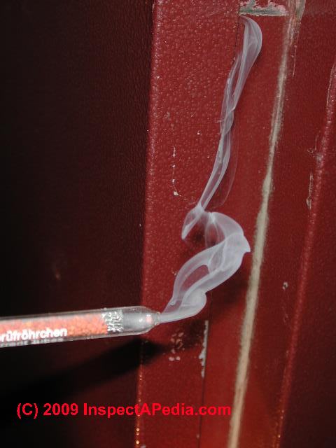 » wann sollte der test durchgeführt werden ? Blower Doors, Smoke Tests, & Air Infiltration in buildings