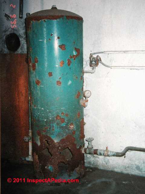 Try adding air through the schrader valve. Water Pressure Tank Age Life Expectancy