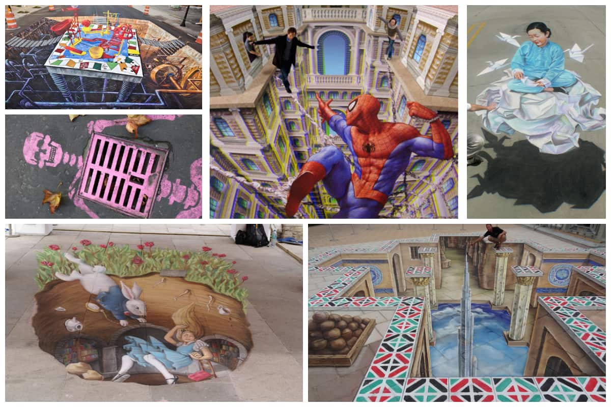 20 Magnificent Examples Of Chalk Art Inspirationfeed