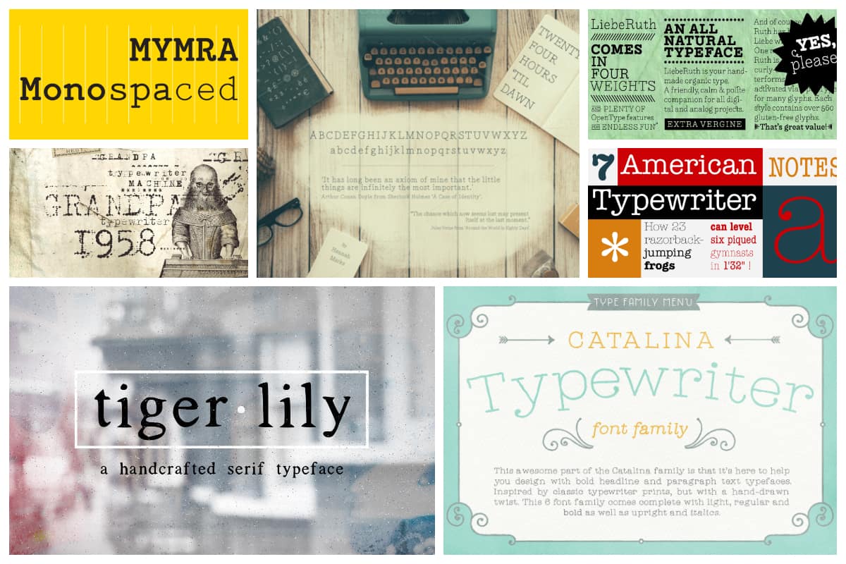 20 Exceptional Typewriter Fonts - Inspirationfeed 800_x_1200_jpg