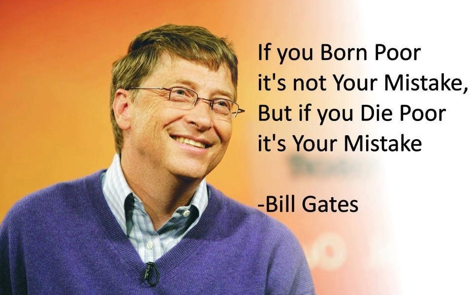 ٦ جمادى الأولى ١٤٣٧ هـ. Bill Gates Inspired4business